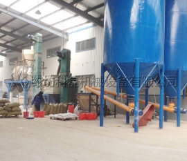 科磊干粉砂浆设备生产实拍