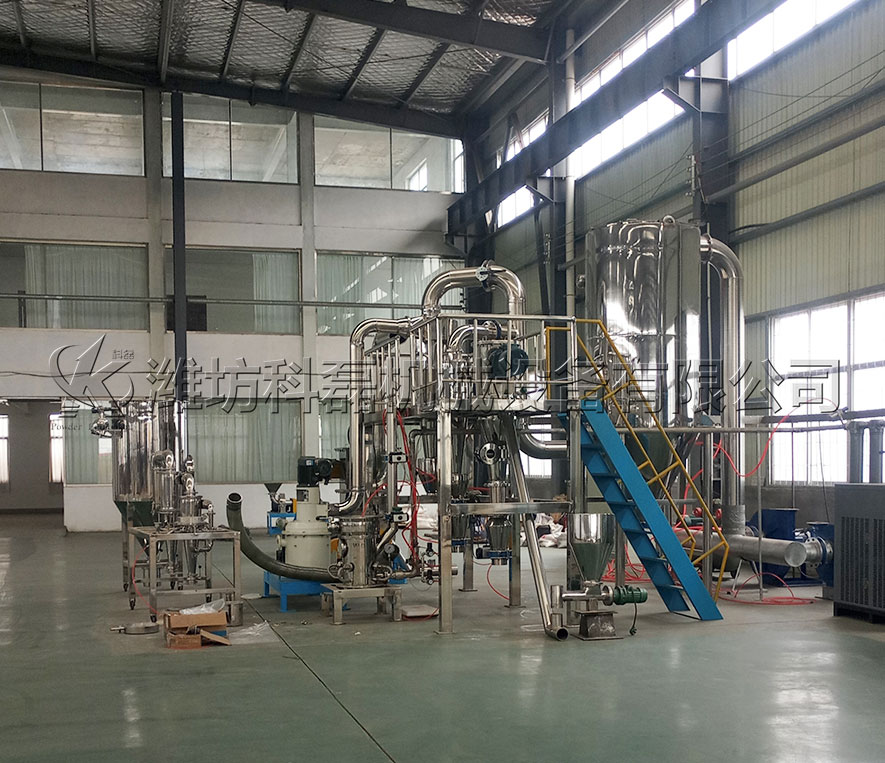 超微气流粉碎机测试车间 第1张