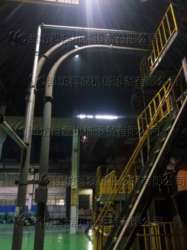 科磊机械客户管链输送机实拍 第3张