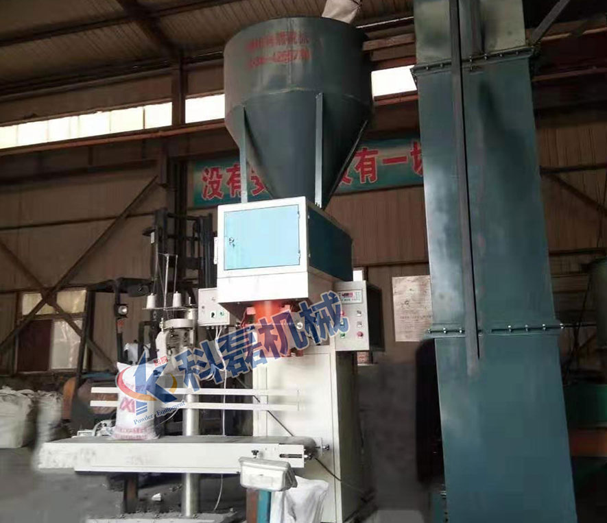 科磊敞口袋包装秤包装机使用现场实拍 第1张