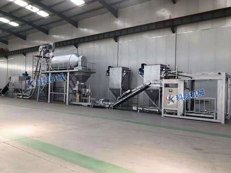 科磊拆包输送包装码垛生产线客户现场实拍 第1张