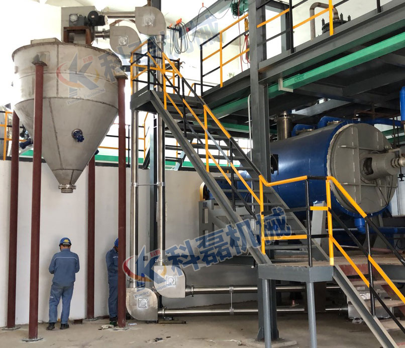 科磊不锈钢管链输送机客户现场实拍 第1张